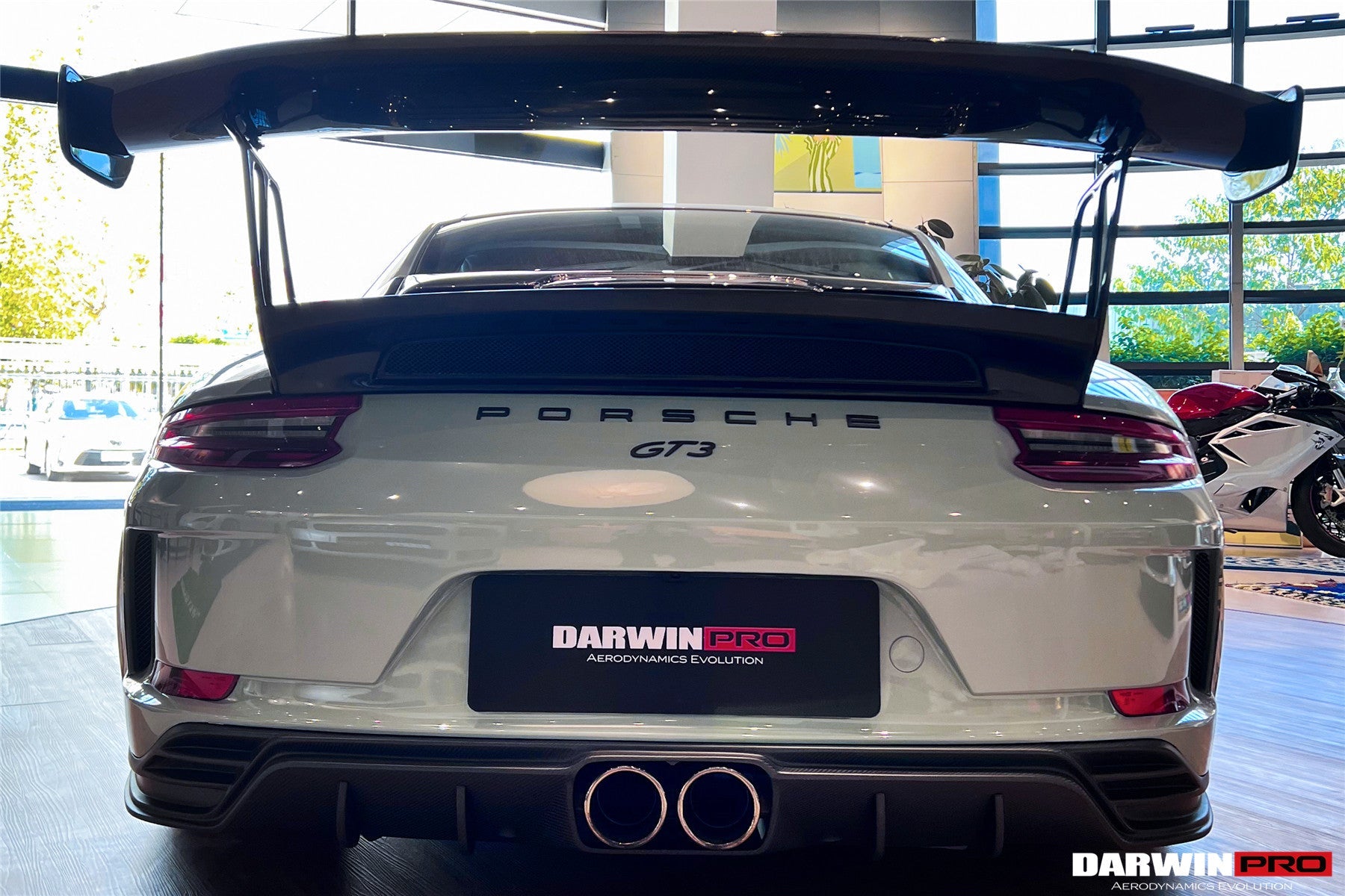 2017 - 2019 Porsche 911 991.2 GT3 Only GT3RS Style Trunk Spoiler Wing
